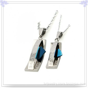 Stainless Steel Jewelry Pendant Fashion Lovers Necklace (HR2157)